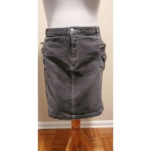 Lane Bryant Grey/Blue Mini